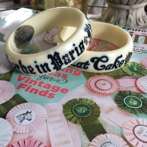 Peacock Park Design Bangle Bracelets